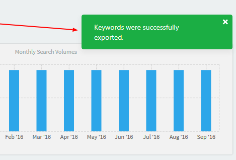 keyword research notifications in kwfinder update