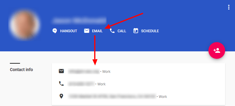 Google+ email outreach